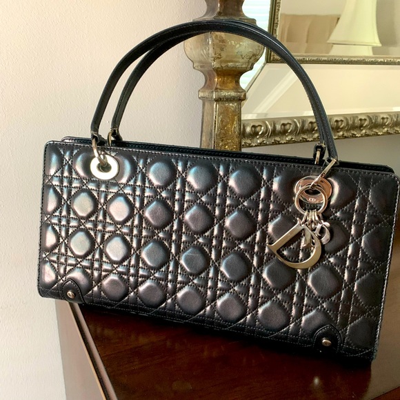 Dior Handbags - Dior Cannage East West Shoulder Bag